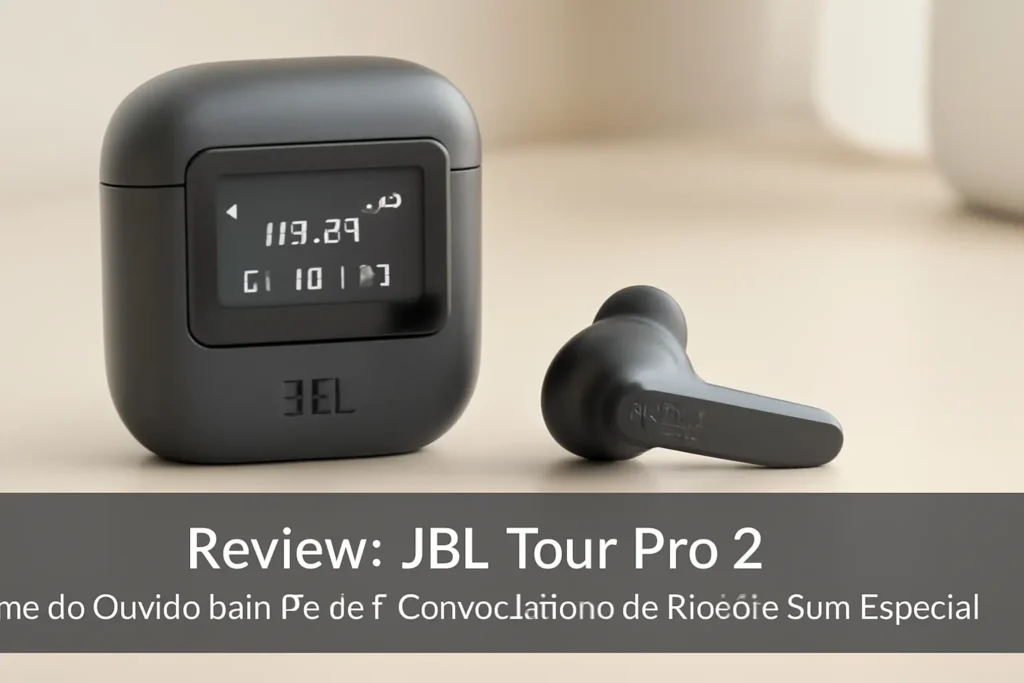 JBL Tour Pro 2: Fone de Ouvido Sem Fio com Cancelamento de Ruído e Som Espacial