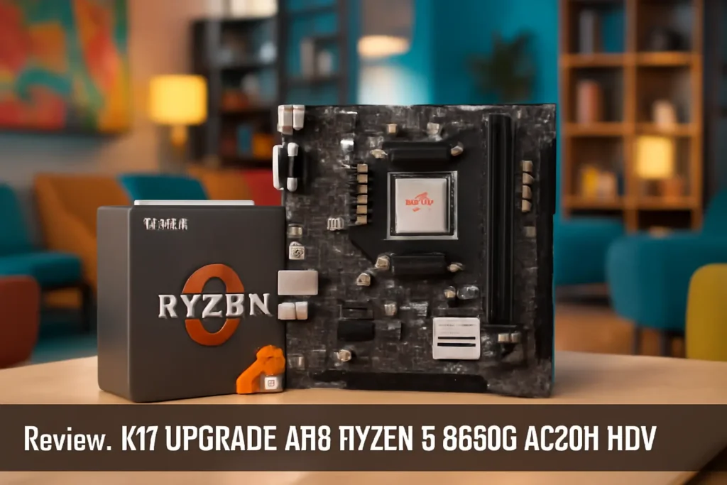 KIT UPGRADE AMD RYZEN 5 8600G A620M-HDV - Montado e Atualizado