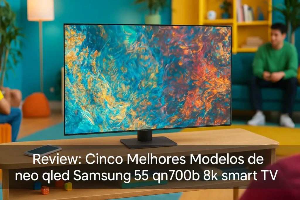 Cinco Melhores Modelos de neo qled Samsung 55 qn700b 8k smart TV