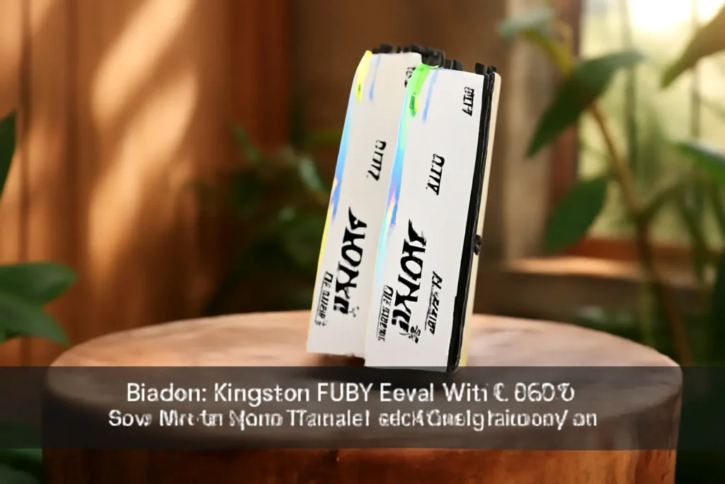 Kingston FURY Beast White RGB EXPO 32GB (2x16GB) 6000MT/s DDR5 CL36 DIMM Desktop Gaming Memory Kit de 2