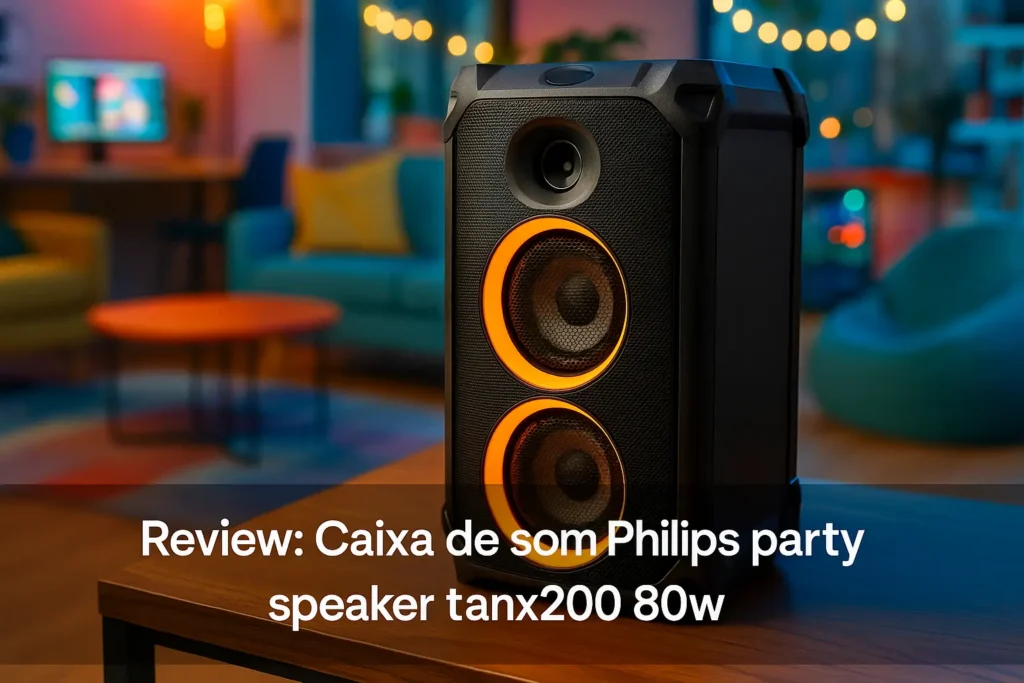 Melhores 5 Caixa de som Philips party speaker tanx200 80w