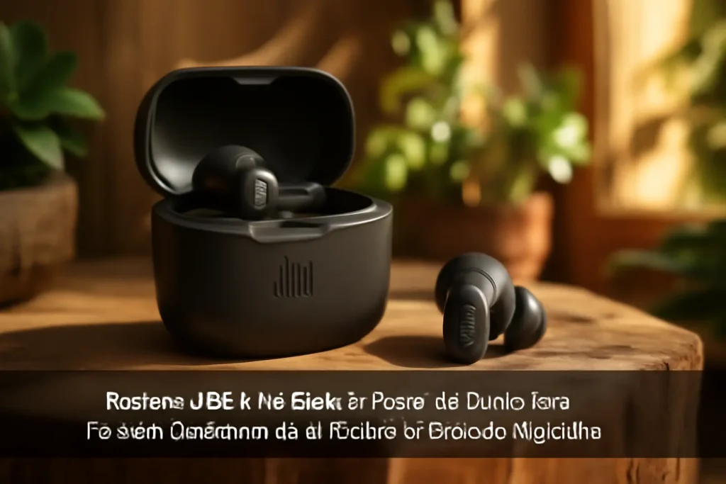JBL Live Buds 3: Fones de Ouvido Sem Fio com Cancelamento de Ruído e 40 Horas de Reprodução