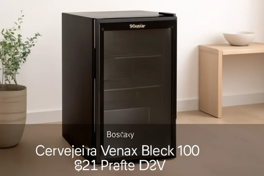 Cervejeira Venax Black 100 82L Preto 127V: Capacidade e Eficiência para Sua Bebida