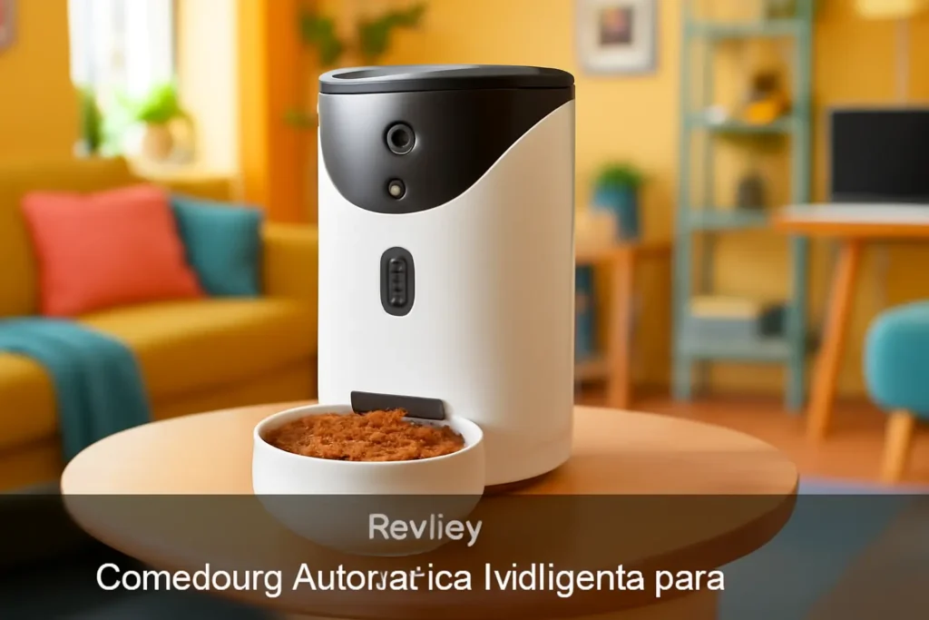 Comedouro Automático Inteligente para Cachorro e Gato MADOG: Controle Remoto e Personalização