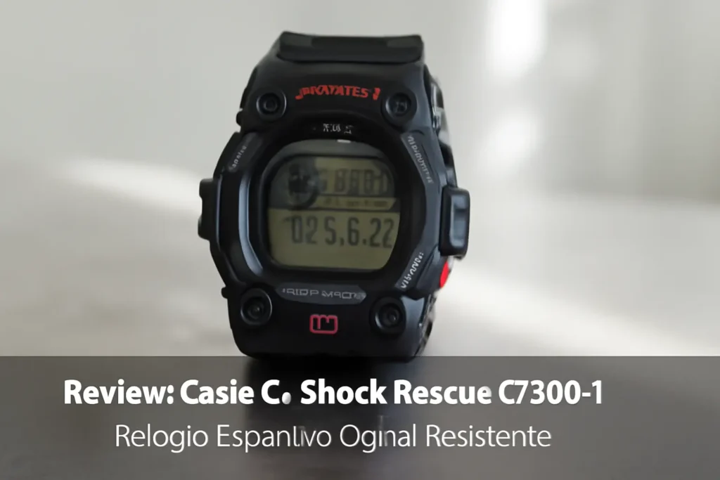 Casio G-Shock Rescue G7900-1: Relógio Esportivo Digital Resistente