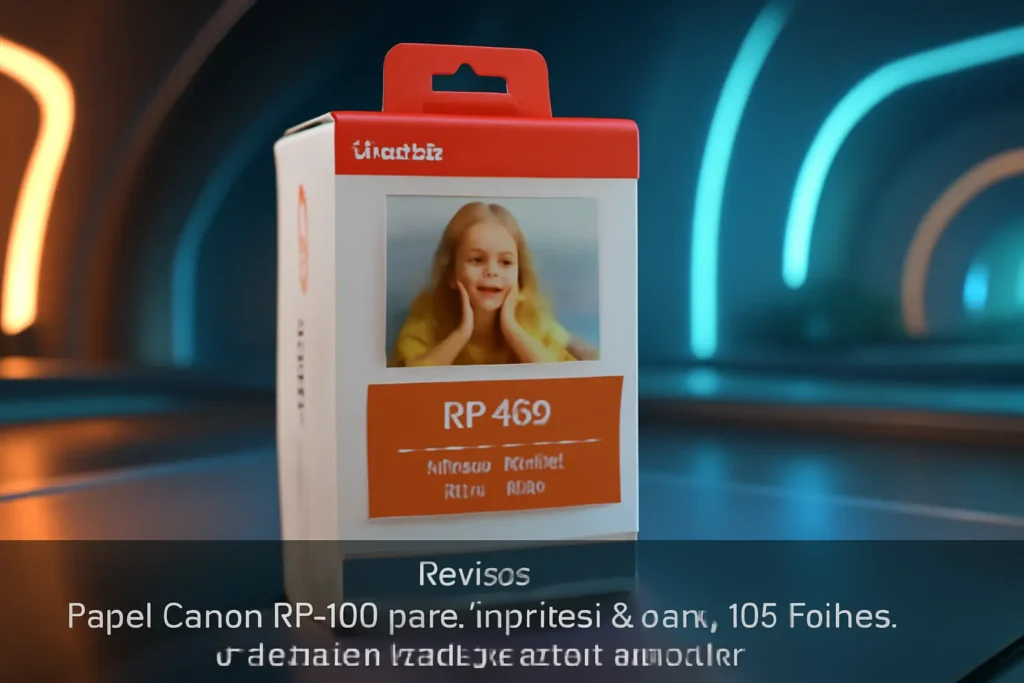 Papel Canon RP108 para Impressora Selphy - 108 Folhas: Qualidade e Praticidade na Impressão