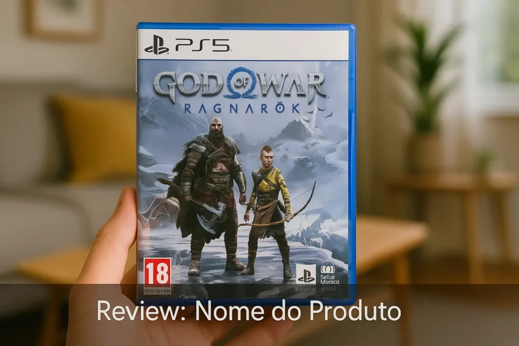 Principais 5 God of War Ragnarök PS5 mídia física