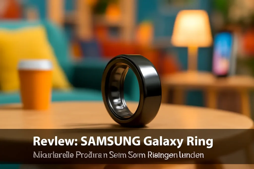 SAMSUNG Galaxy Ring: Monitor de Fitness e Sono com Design Inovador