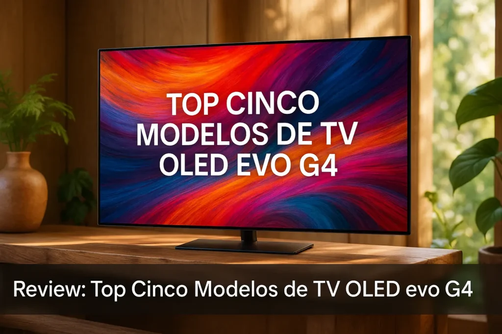 Top Cinco Modelos de TV OLED EVO g4