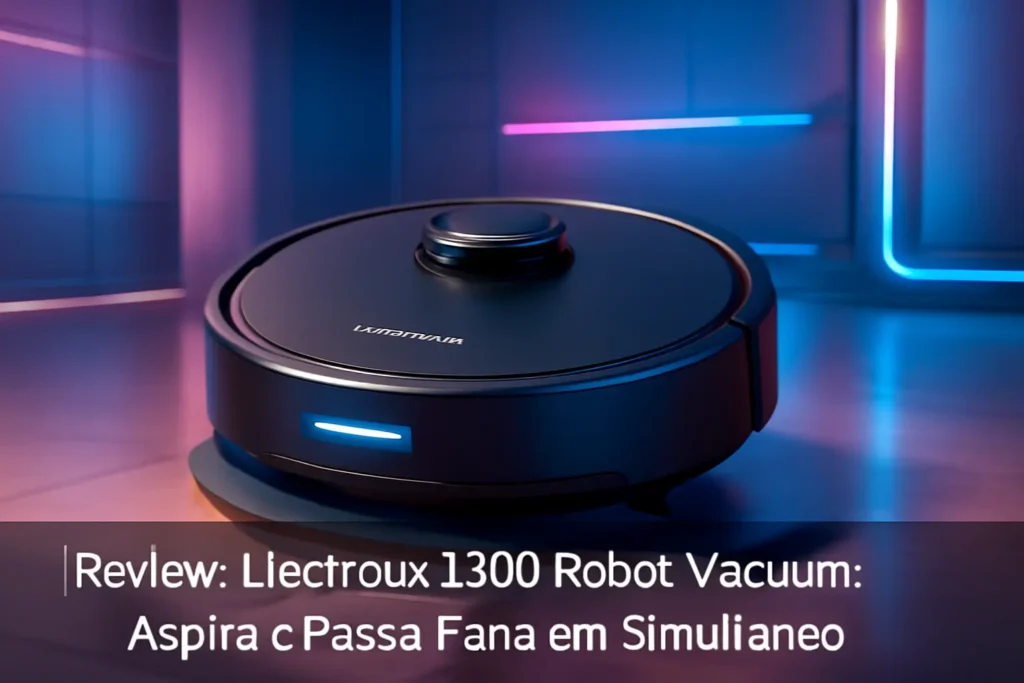 Robô Aspirador Liectroux L200: Aspira e Passa Pano em Simultâneo