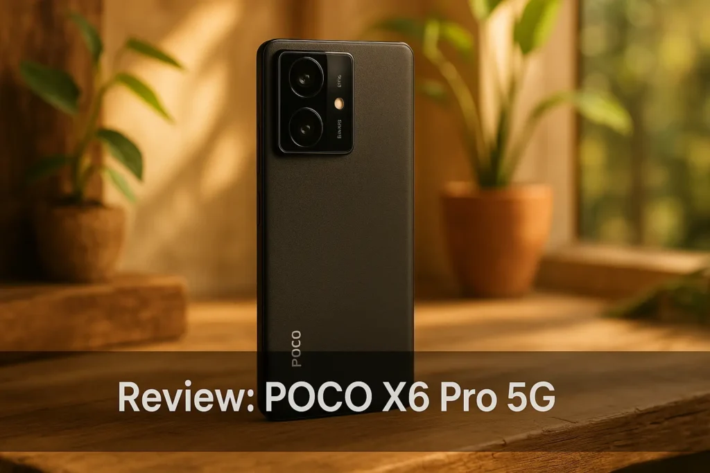 Smartphone Xiaomi POCO X6 Pro 5G: Desempenho Extremo e Tela Fluida