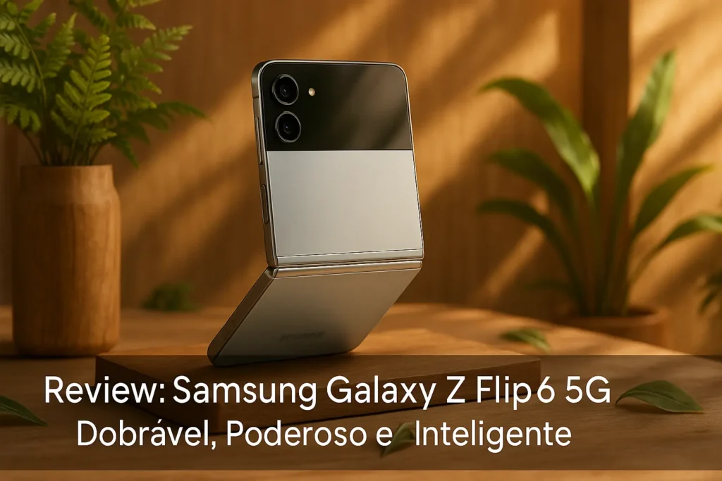 Samsung Galaxy Z Flip6 5G: Dobrável, Poderoso e Inteligente