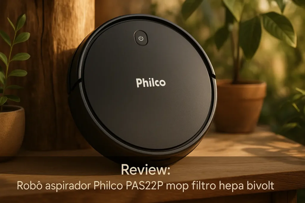 Principais Cinco aspirador robô philco pas22p mop filtro hepa bivolt