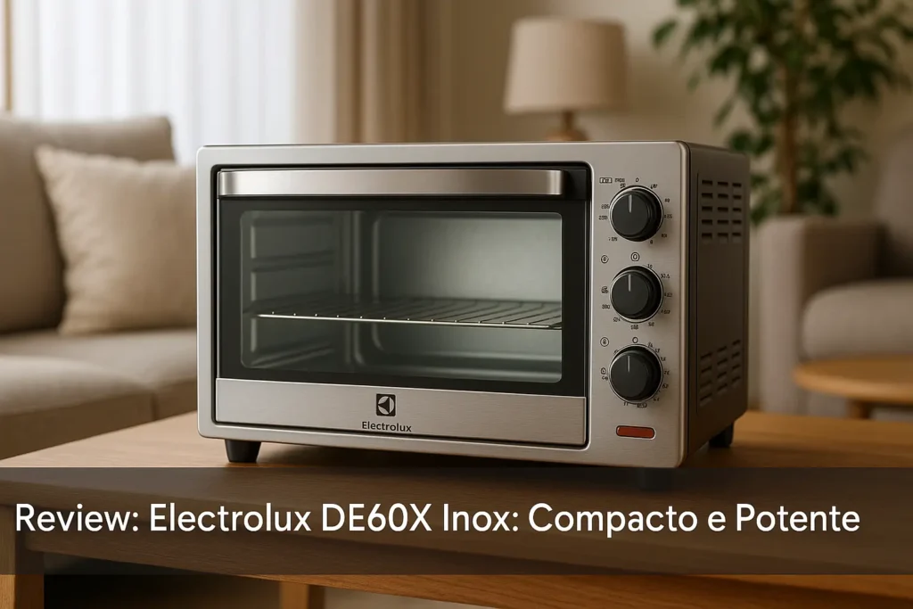 Electrolux DE60X Inox: Compacto e Potente