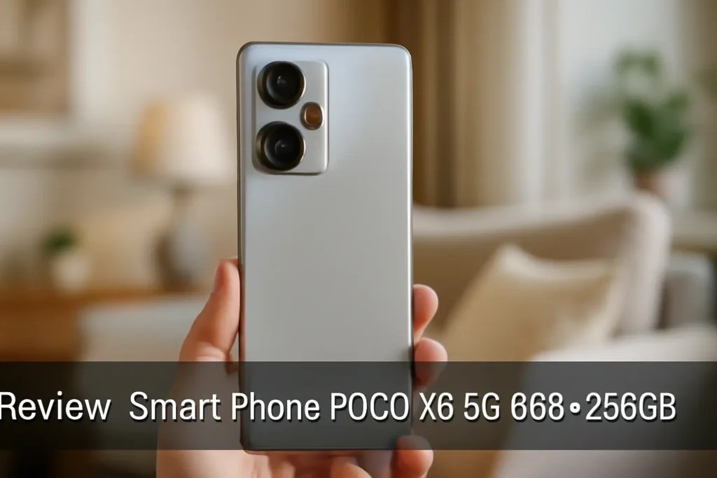 Smartphone Xiaomi POCO X6 5G 8GB+256GB: Desempenho Poderoso e Câmera de Alta Qualidade
