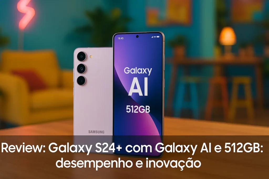 Galaxy S24+ com Galaxy AI e 512GB: desempenho e inovação