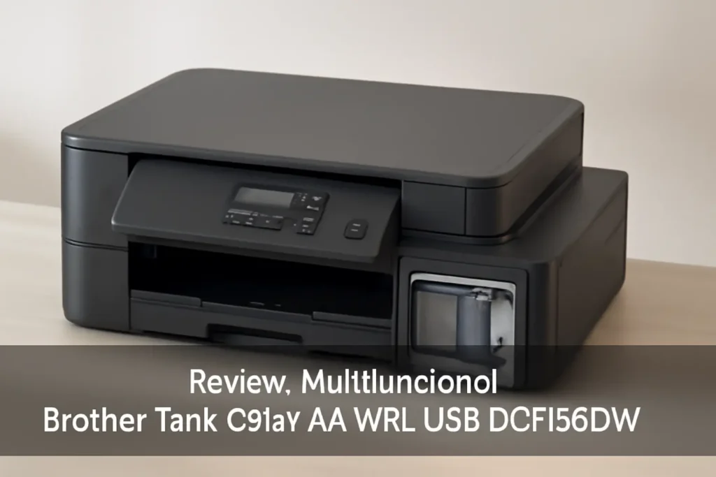 Multifuncional Brother Tank Color A4 Wrl USB DCPT530DW: Impressão Eficiente para Grandes Volumes