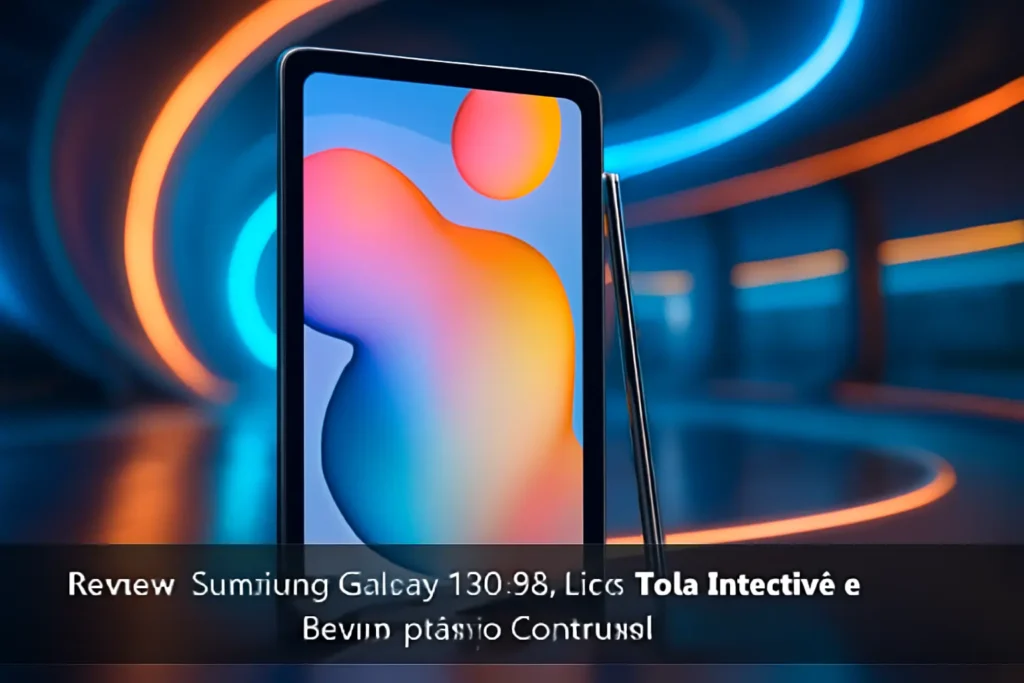 Tablet Samsung Galaxy Tab S6 Lite: Tela Imersiva e Desempenho Confiável