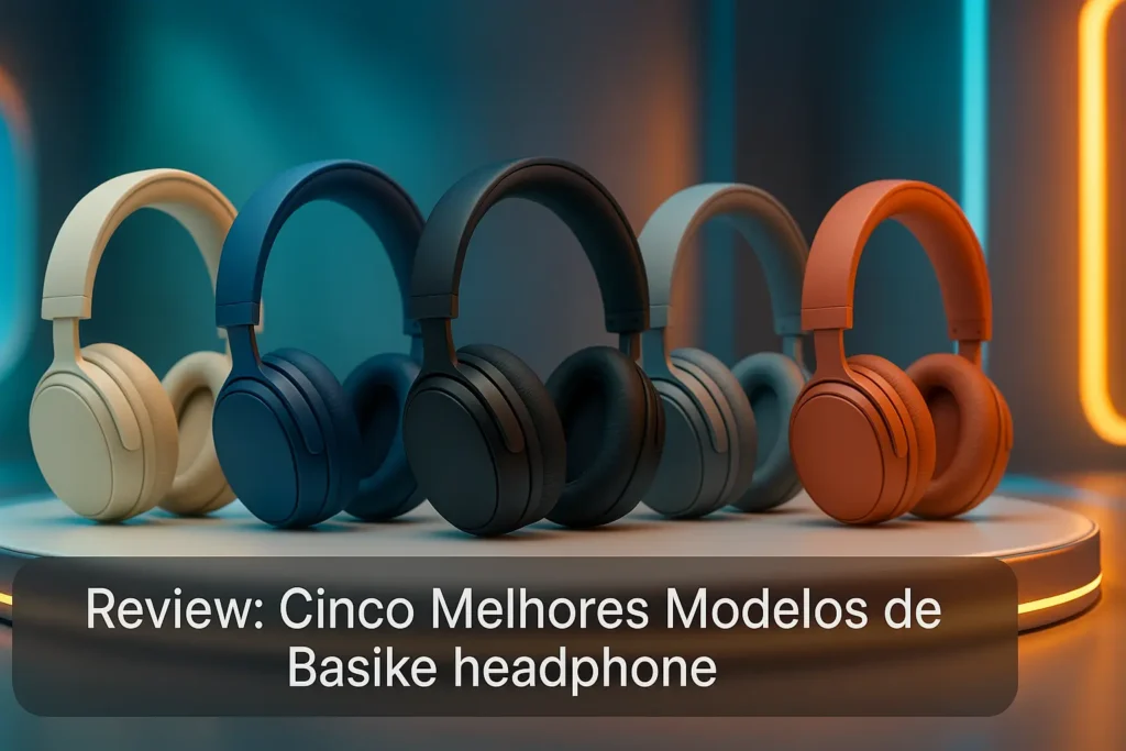Cinco Melhores Modelos de Basike headphone