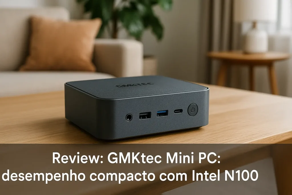 GMKtec Mini PC: desempenho compacto com Intel N100