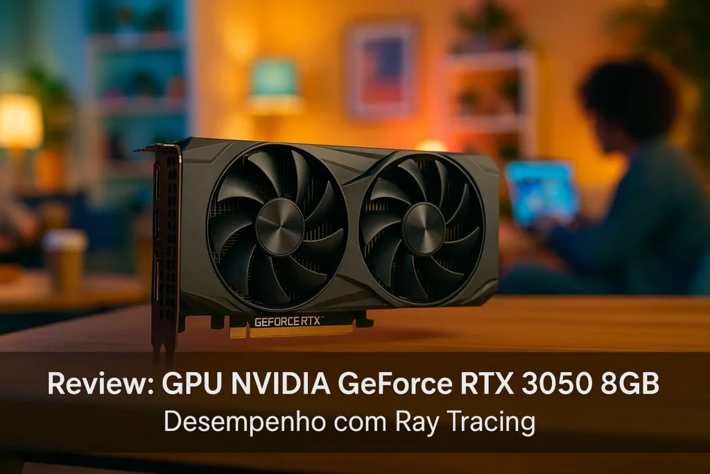 GPU NVIDIA GEFORCE RTX 3050 8GB: Desempenho com Ray Tracing