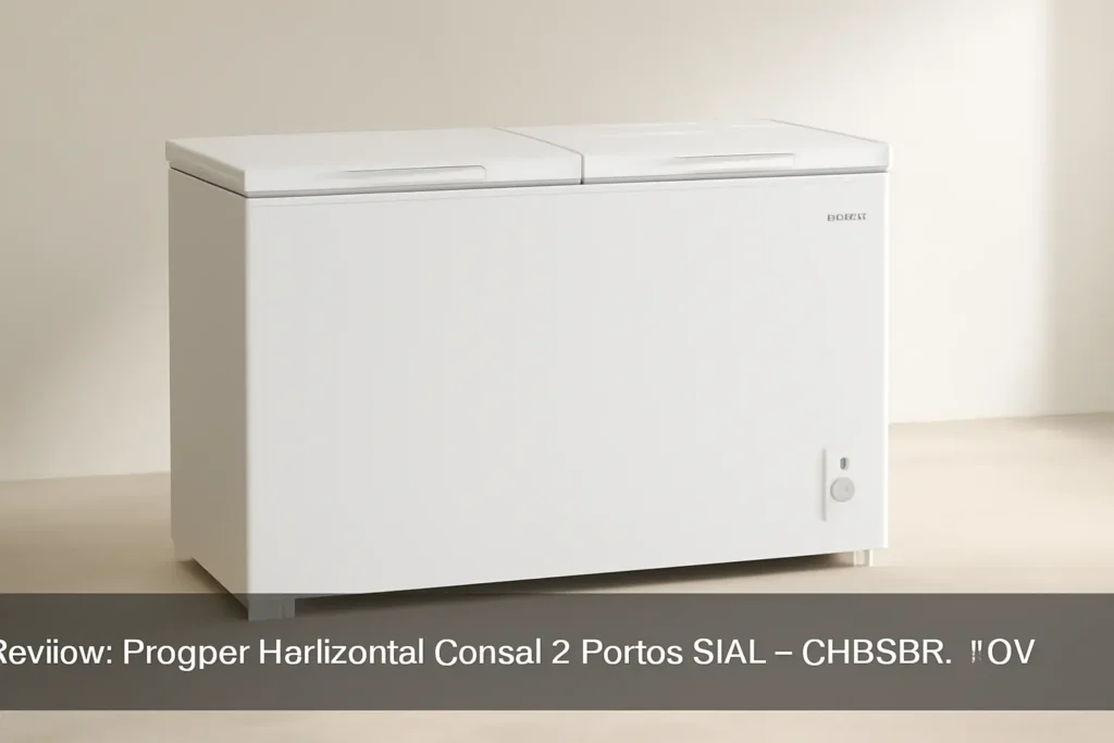 Freezer Horizontal Consul 2 Portas 534L - CHB53EB 110V: Capacidade e Eficiência para Sua Casa