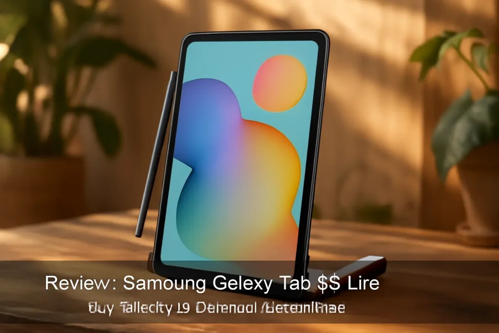 Tablet Samsung Galaxy Tab S6 Lite: Tela Imersiva e Desempenho Confiável