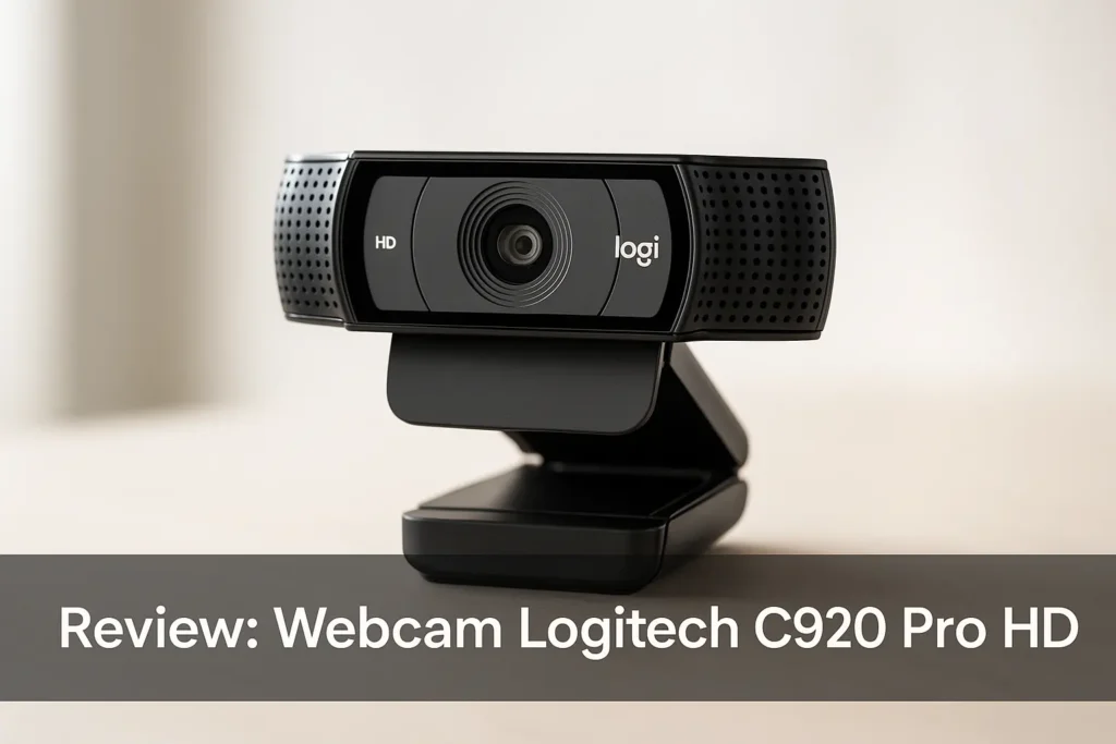 Webcam Logitech C920 Pro HD: Qualidade e Nitidez Profissional