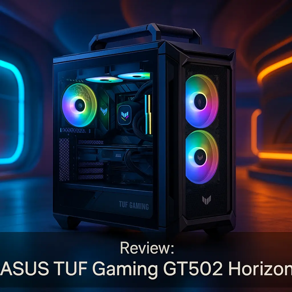 ASUS TUF Gaming GT502 Horizon: Design e Resfriamento Avançado