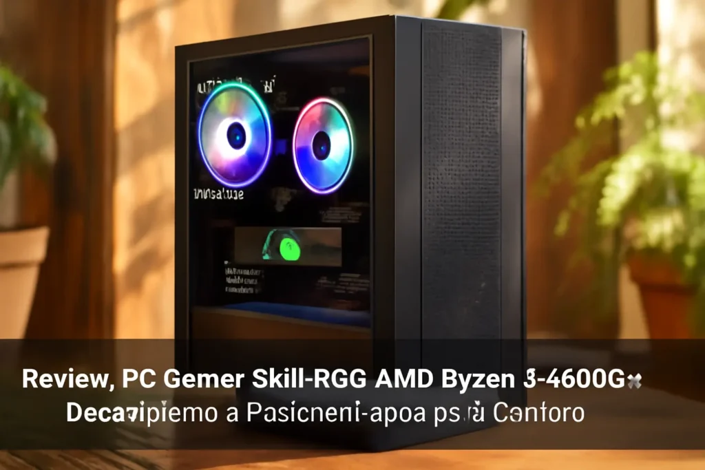 PC Gamer Skill RGB AMD Ryzen 5 4600G: Desempenho e Personalização para Gamers