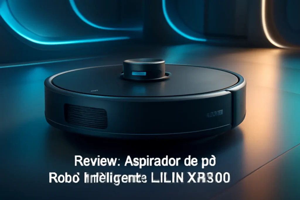 Aspirador de pó Robô Inteligente LILIN XR500: Navegação LIDAR e Potência de Sucção