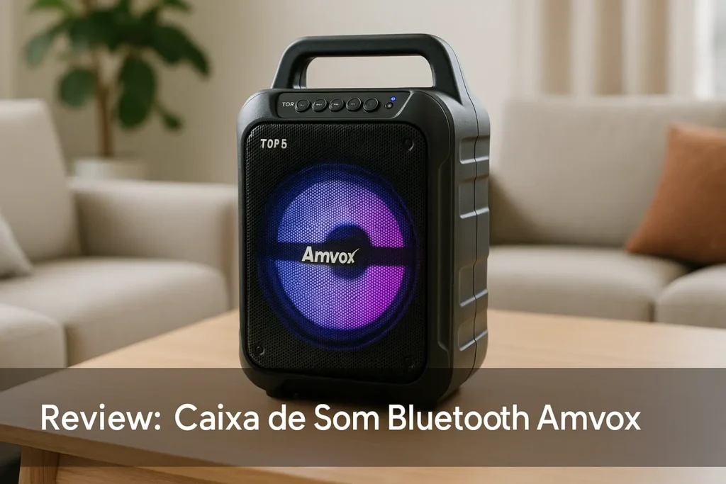 Top 5 caixa de som amplificada bluetooth Amvox