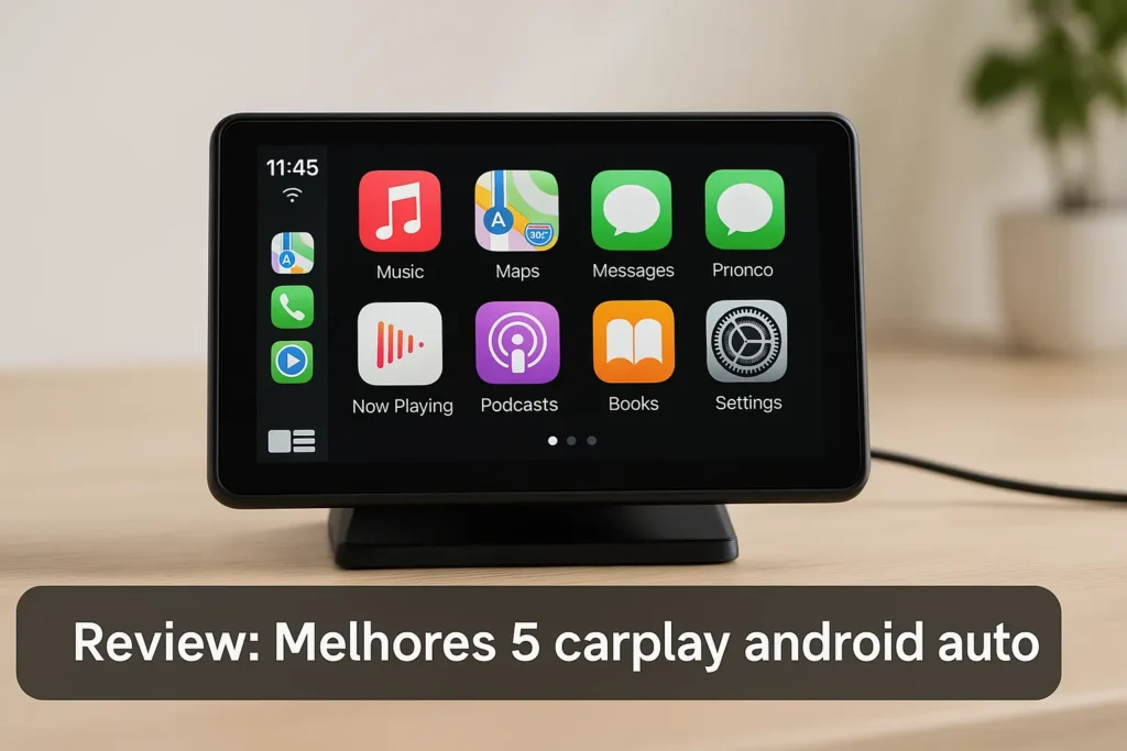Melhores 5 carplay android auto