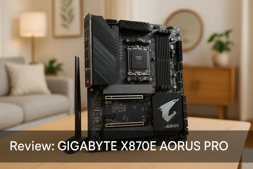 GIGABYTE X870E AORUS PRO: Desempenho, Wi-Fi 7 e USB4