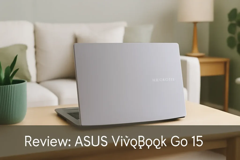 Notebook ASUS VivoBook Go 15: Desempenho e Durabilidade para o Dia a Dia