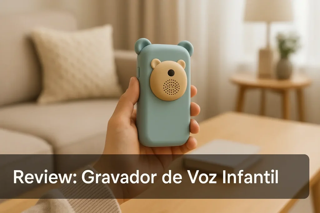 Top 5 gravador de voz infantil