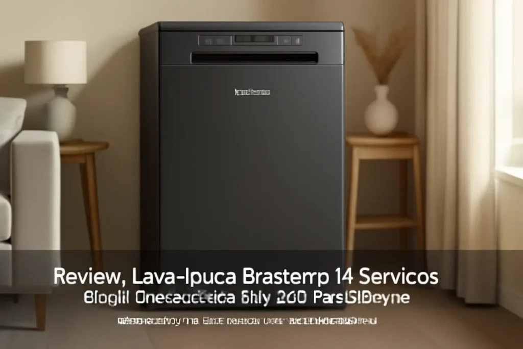 Lava-louça Brastemp 14 Serviços Ciclo Pesado Preto 220V BLF14BEBNA: Desempenho e Eficiência para sua Cozinha