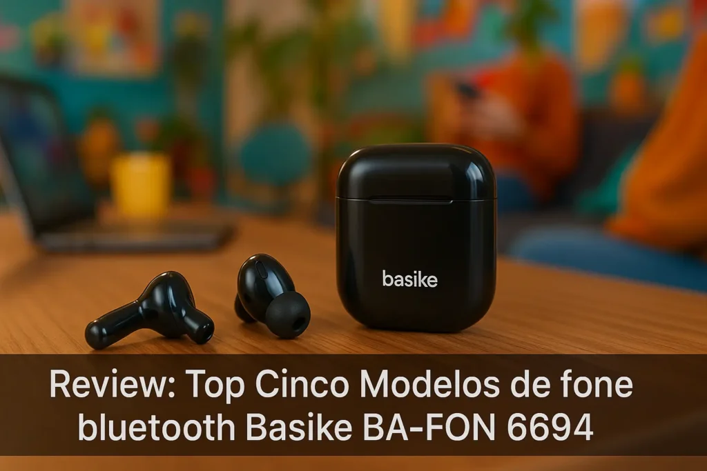 Top Cinco Modelos de fone bluetooth Basike ba-fon 6694