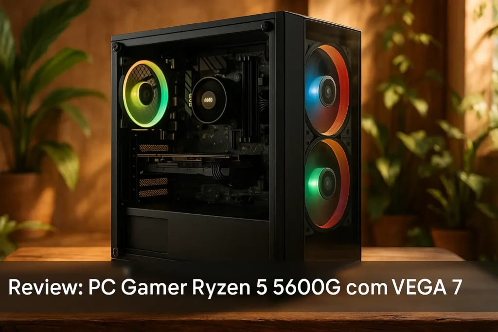 PC Gamer Ryzen 5 5600G com VEGA 7: Potência e Custo-benefício