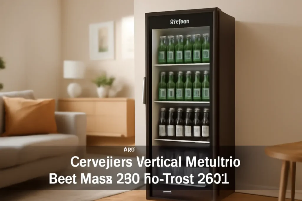 Cervejeira Vertical Metalfrio Beer Maxx 250 No-frost 256L