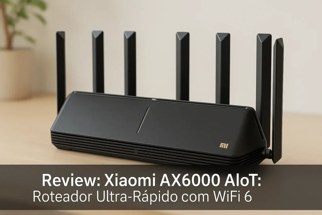 Xiaomi AX6000 AIoT: Roteador Ultra Rápido com WiFi 6