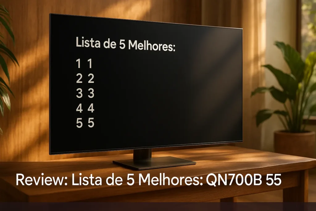 Lista de 5 Melhores: qn700b 55