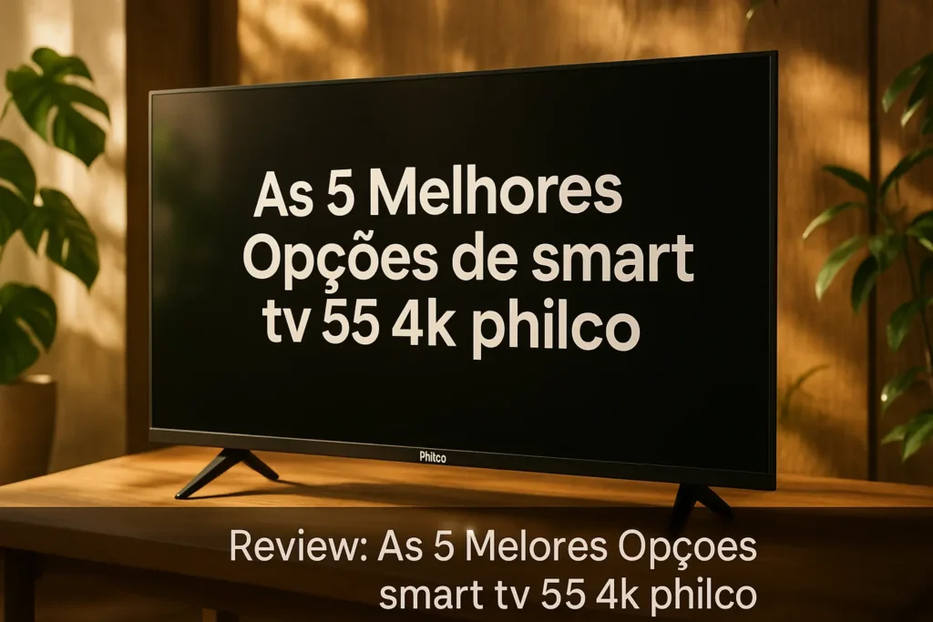 As 5 Melhores Opções de smart tv 55 4k philco