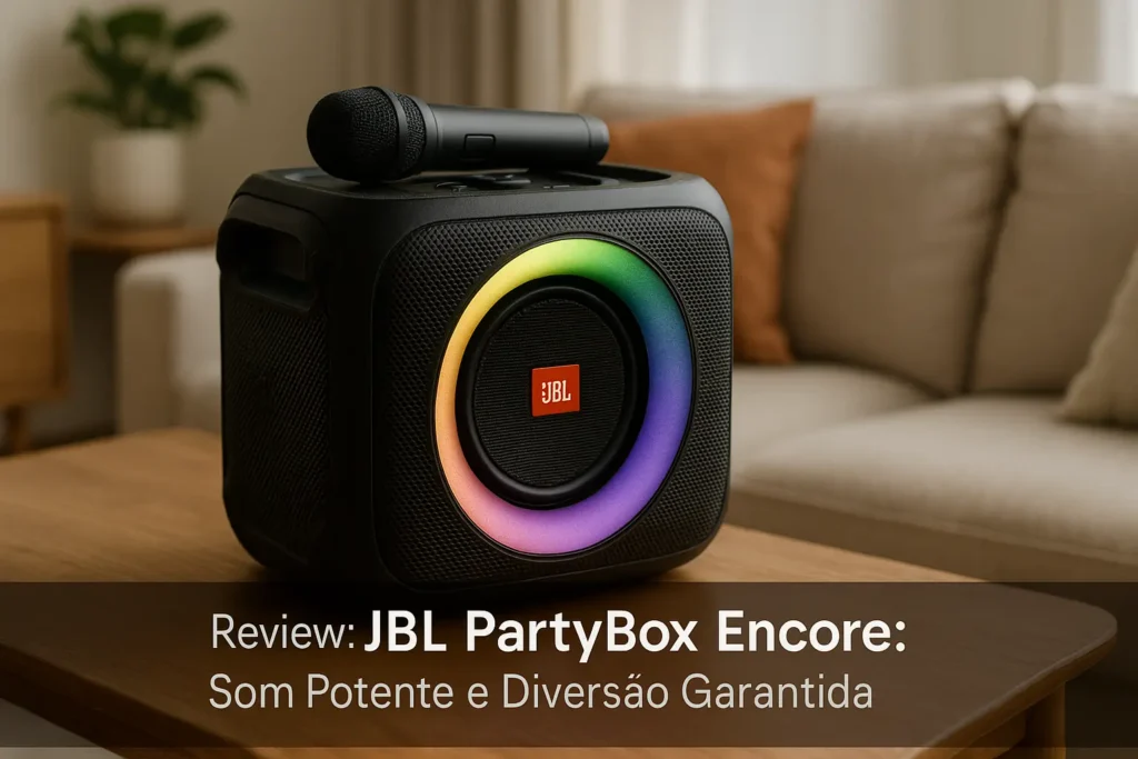 JBL PartyBox Encore: Som Potente e Diversão Garantida