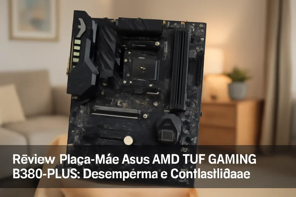 Placa Mãe Asus AMD TUF GAMING B550-PLUS: Desempenho e Confiabilidade