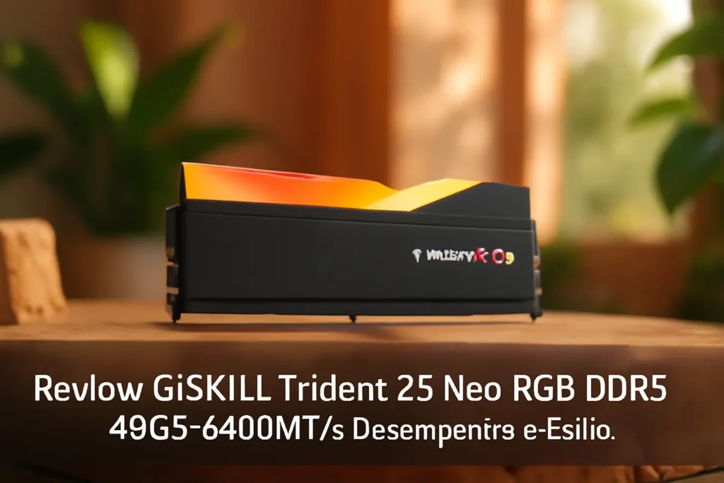 G.SKILL Trident Z5 Neo RGB DDR5 48GB 6400MT/s: Desempenho e Estilo