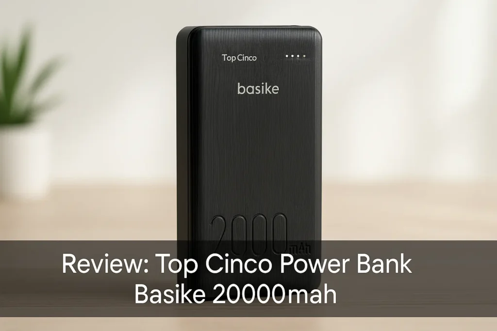 Top Cinco power bank Basike 20000mah