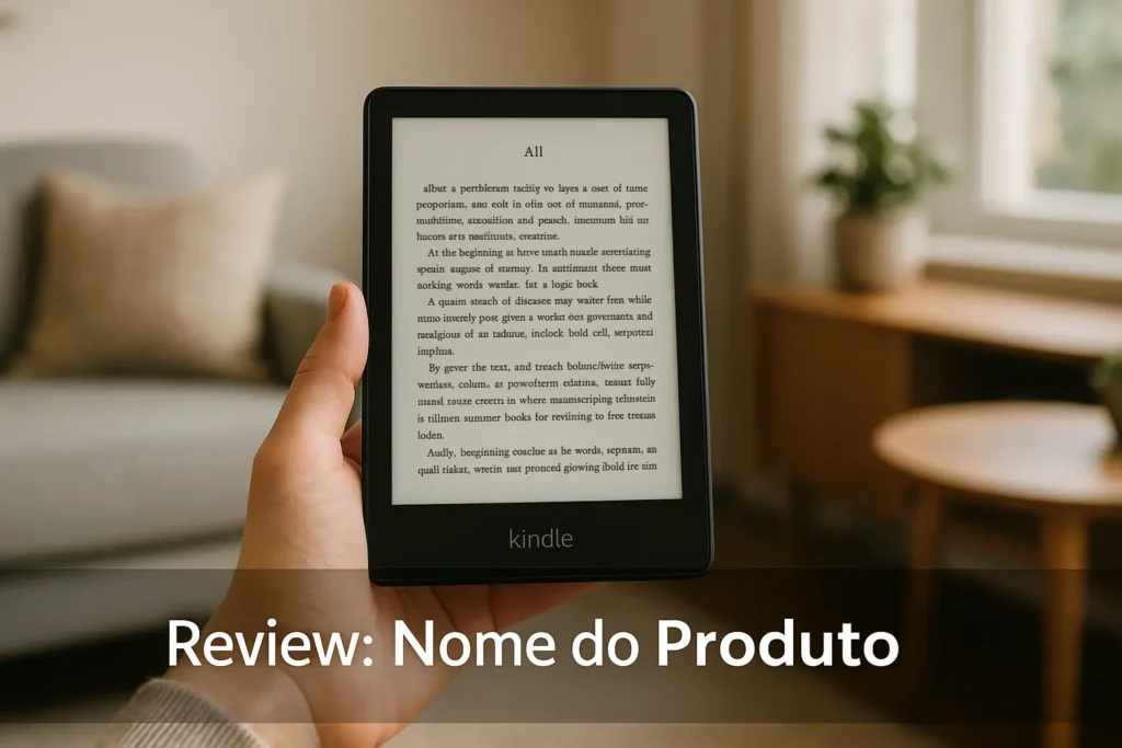 Principais 5 nova geração kindle