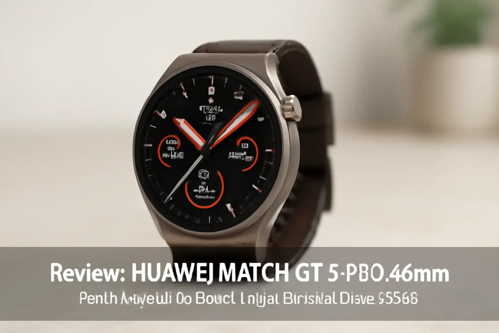 Huawei Watch GT 5 Pro 46mm: Monitoramento Esportivo e Bateria Duradoura