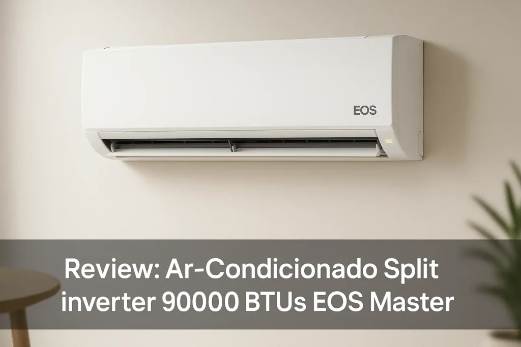 Ar-Condicionado Split Inverter 9000 BTUs EOS Master
